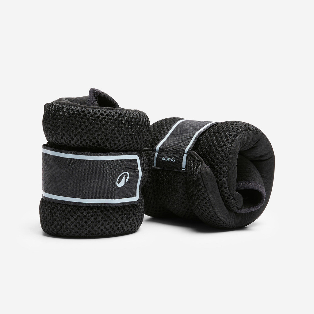 สนับถ่วงข้อมือและข้อเท้า 2 x 0.5 กิโลกรัม  | 2 x 0.5 kg Ankle & Wrist Fitness Weights