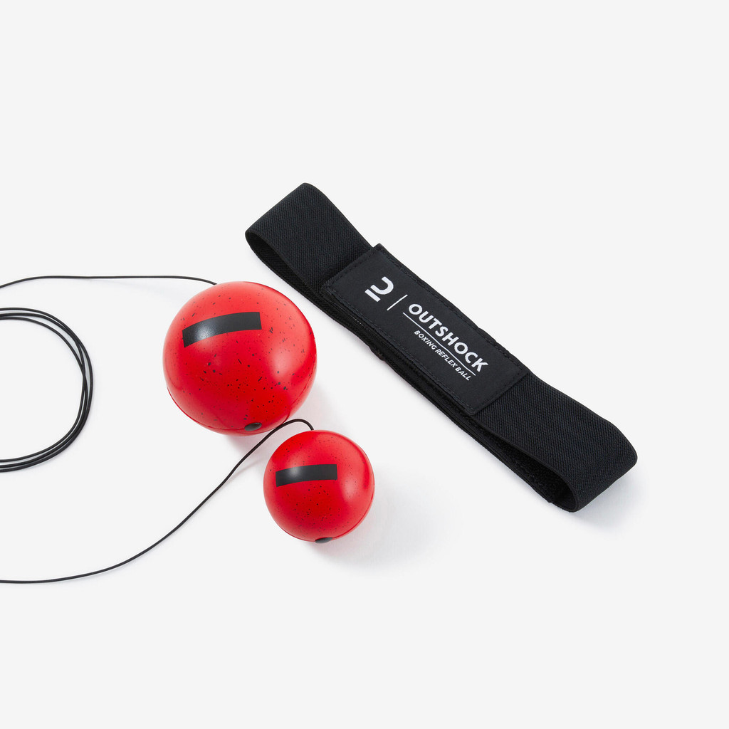 ชุดลูกบอลซ้อมชกมวยพร้อมลูกบอล 2 ลูก | Boxing Reflex Ball Kit with 2 Balls