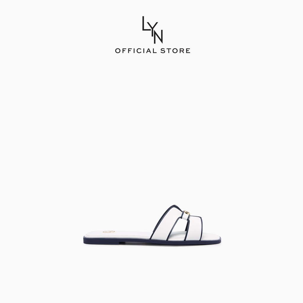 LYN - Hey'25 Flat Sandals รองเท้าแตะ Hey'25 White (LL25CSC027)