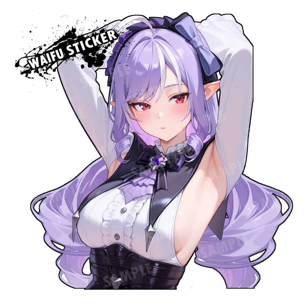 Vivian Zenless Zone Zero สติ๊กเกอร์ Waifu Stickers Vivian ZZZ Ecchi