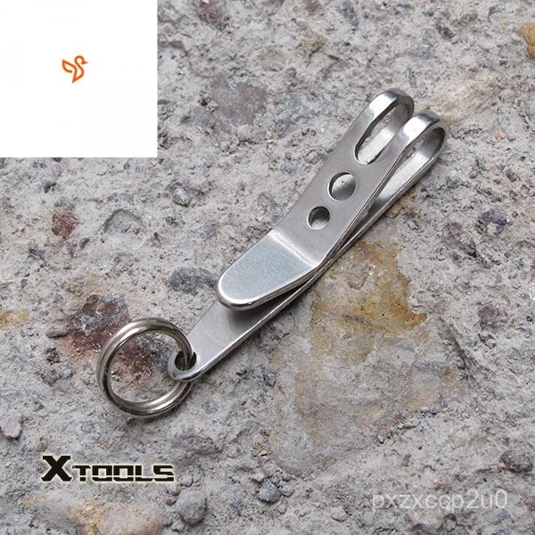 คลิปห้อยกุญแจแบบแขวน Xtools กลางแจ้ง EDC กระเป๋าเครื่องมือ คลิปเงิน คาราบิเนอร์ อุปกรณ์ดึงเร็ว XDWP