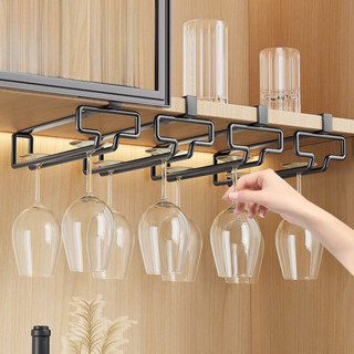 ที่แขวนแก้วไวน์ สแตนเลส ที่เก็บแก้วไวน์ แชมเปญ ชั้นวาง