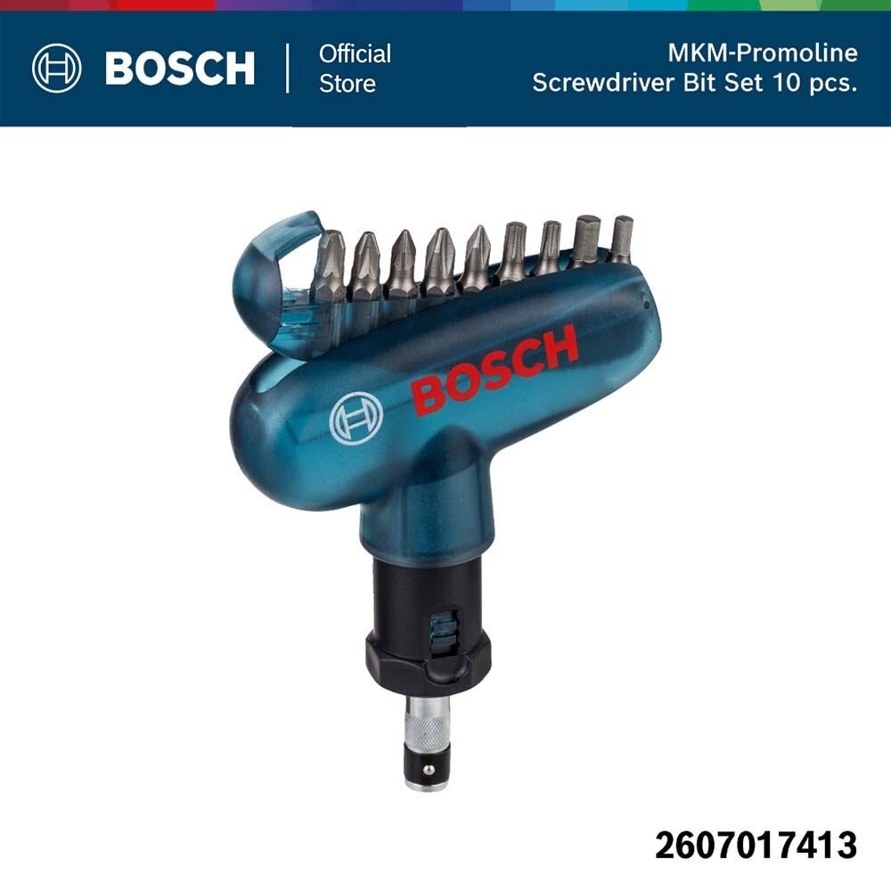 Bosch ชุดไขควงมือ Pocket - 10 ชิ้น