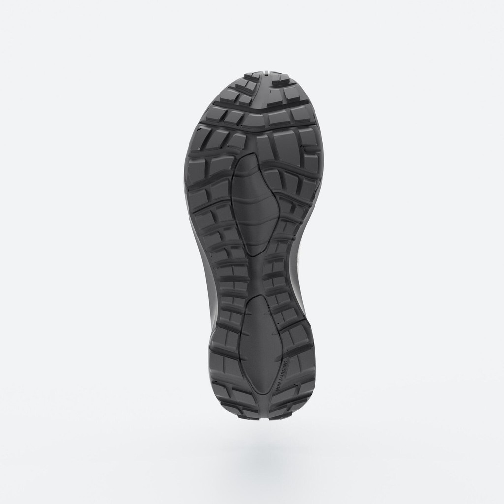 รองเท้าวิ่งและวิ่งเทรลสำหรับผู้ชายรุ่น JF 190 Grip (สีดำ) - ดำรมควัน,ดำรมควัน,เทา | Men's Running and Trail Running Shoe - รูปที่ 4