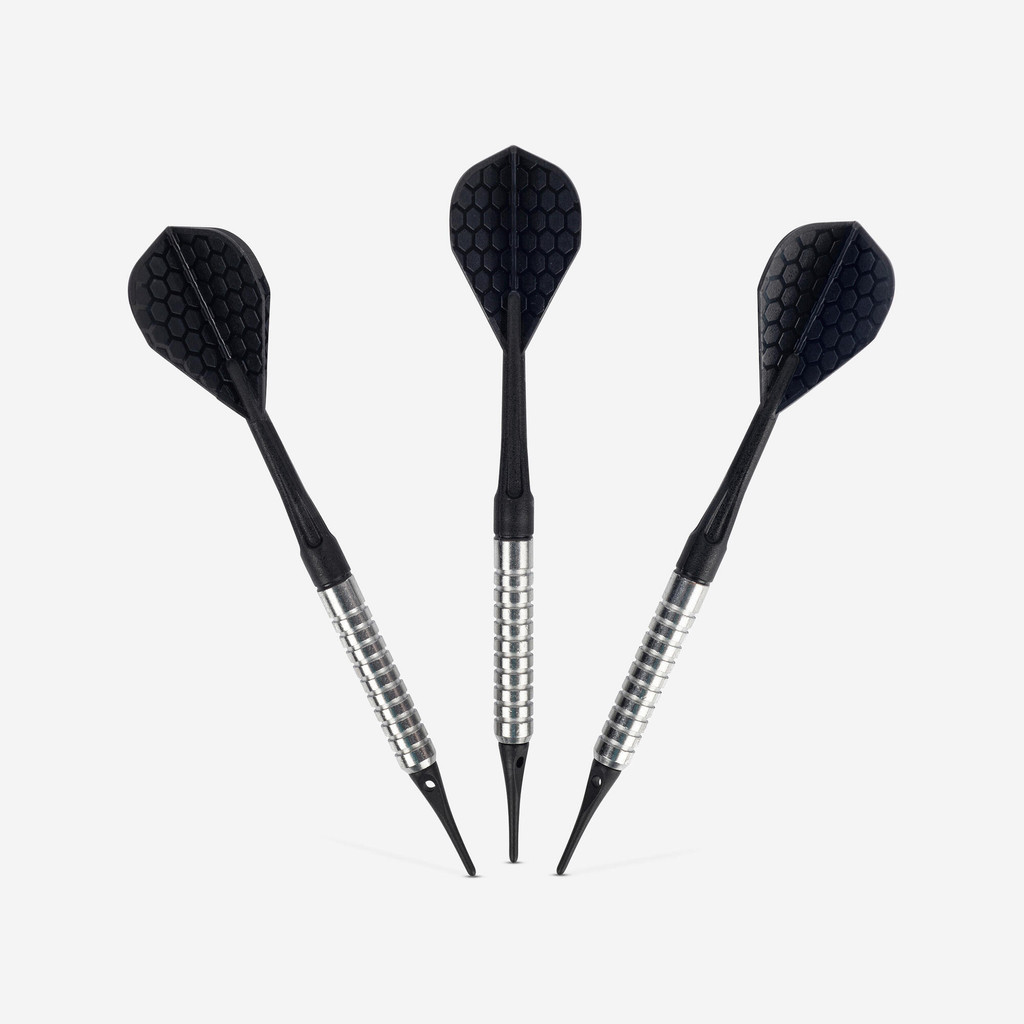 ลูกดอก Canaveral ปลายนุ่มรุ่น S100 แพ็ค 3 ชิ้น - ดำรมควัน | Soft Tip Darts 3 Pack Black - S100 - Smoked Black