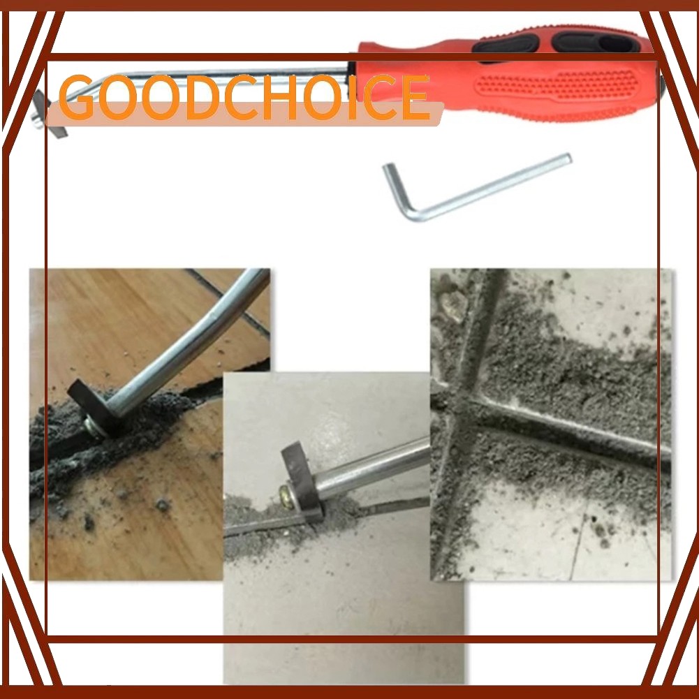GOODCHOICE Tile Grout Remover กระเบื้อง Gap Cleaner สําหรับผนังพื้นตะเข็บซีเมนต์ทําความสะอาด