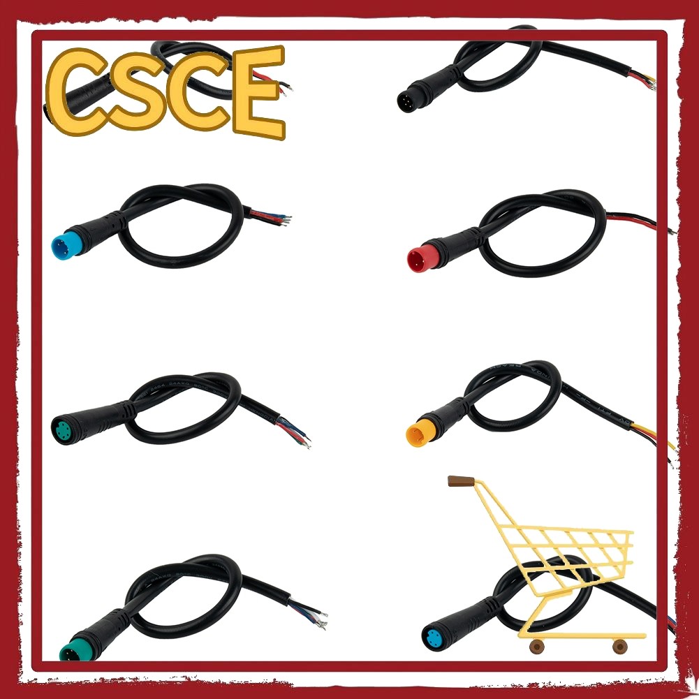 ขั้วต่อ Ebike Display Connector กันน้ำสำหรับสายสัญญาณ