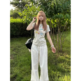 Novva 100% Cotton T-shirt เสื้อยืด เสื้อ baby tee เสื้อยืดคอ…