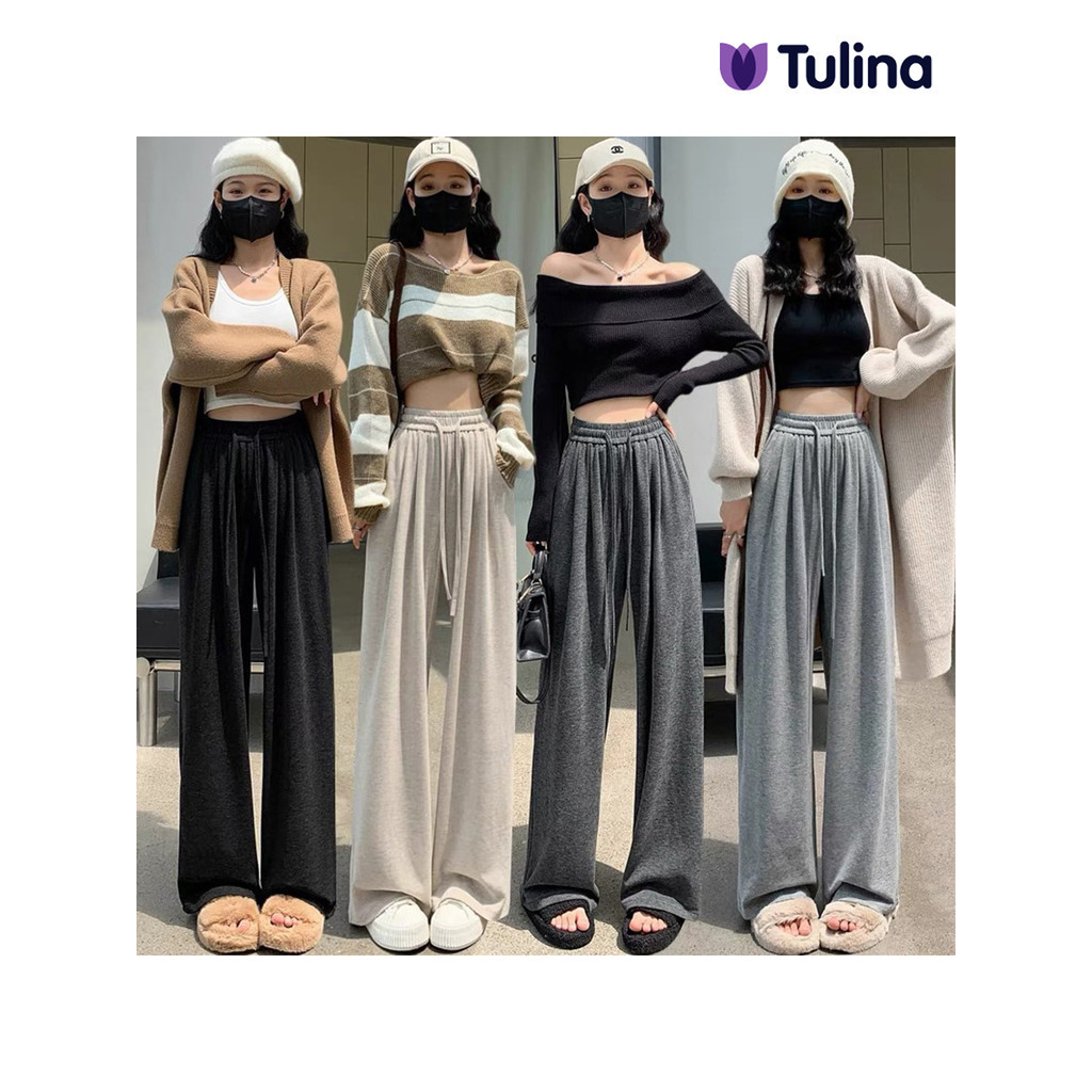 กางเกงขายาวผู้หญิง ทรงตรง สวมใส่ผอมเพรียว