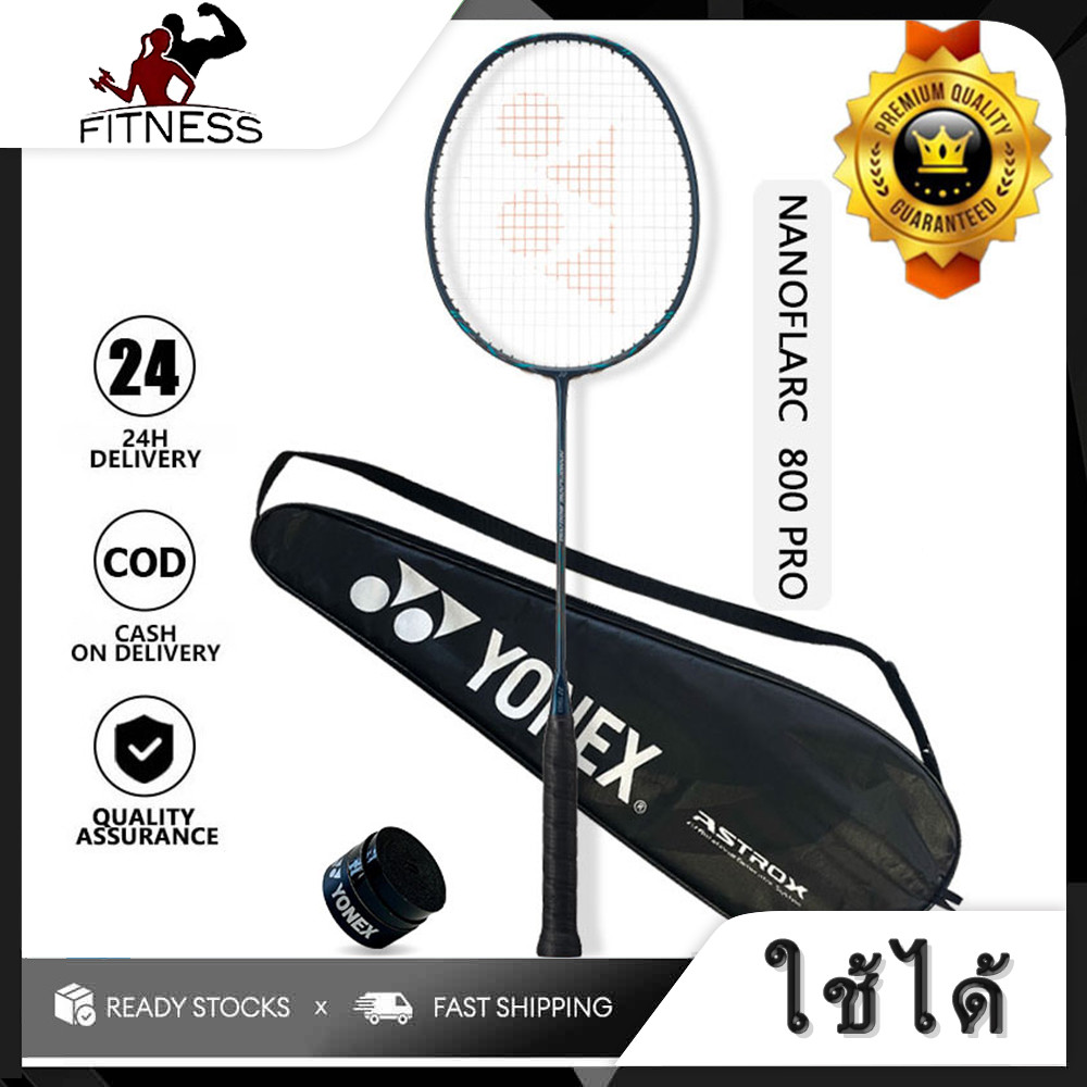 YONEX Nanoflare 800 Pro NF800PRO NF-800PRO แบดมินตันราคเก็ตพร้อมสาย 4U G5 เต็มคาร์บอนเดี่ยว