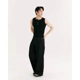 REEVE TANK TOP - เสื้อกล้ามกระดุมหน้า