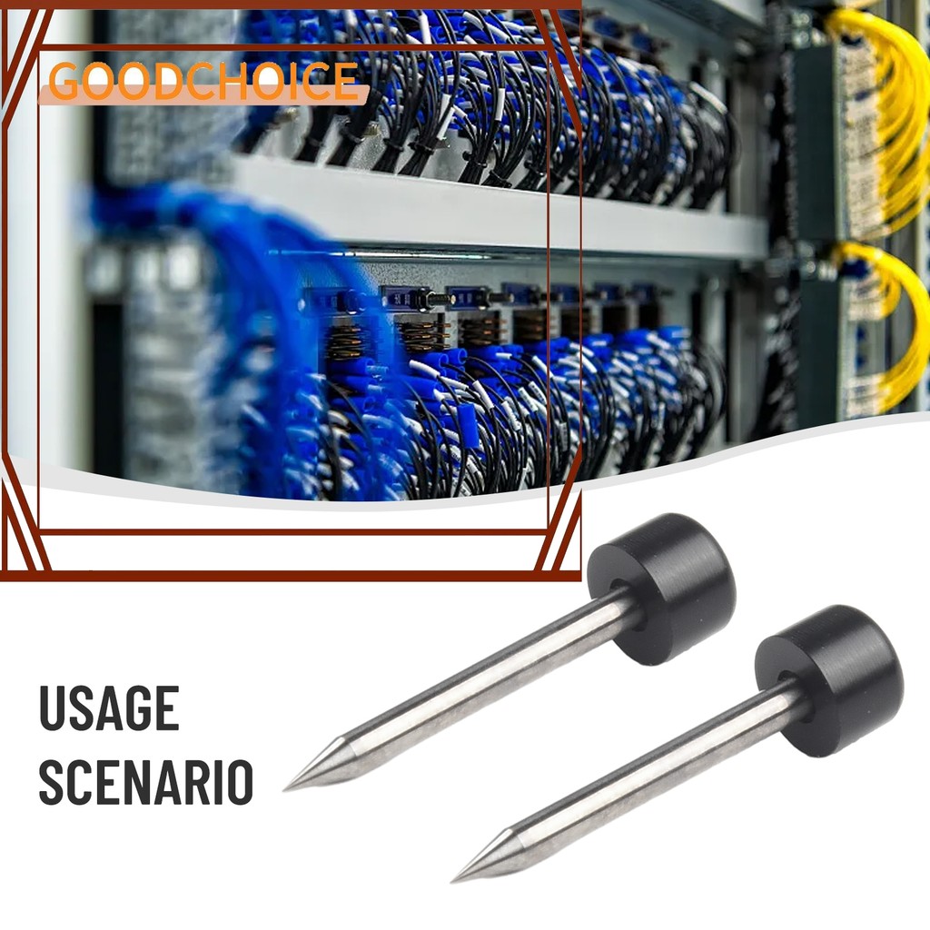 GOODCHOICE 2x Fiber Fusion Splicer Electrodes สําหรับ Electrodes IFS-10/15/15H ดู 3/5/7