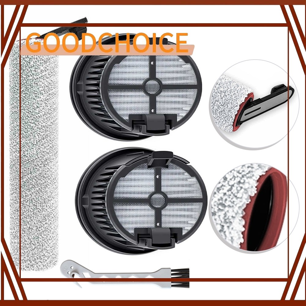 GOODCHOICE ตัวกรองแปรงลูกกลิ้งสําหรับ Mova K20 / K30 เครื่องดูดฝุ่นเปียกแห้งอะไหล่ทดแทน