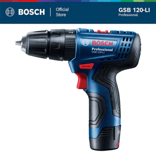 BOSCH สว่านกระแทกไร้สาย 12V GSB 120 Li (ชุด 1 แบต พร้อมที่ชาร์จ)