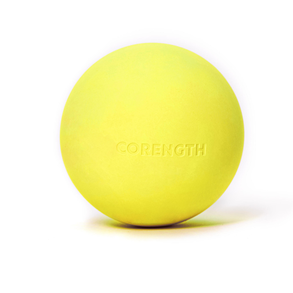 ลูกบอลยางสำหรับนวดและฝึกการเคลื่อนไหว | Rubber Mobility and Massage Ball - Fluo Green