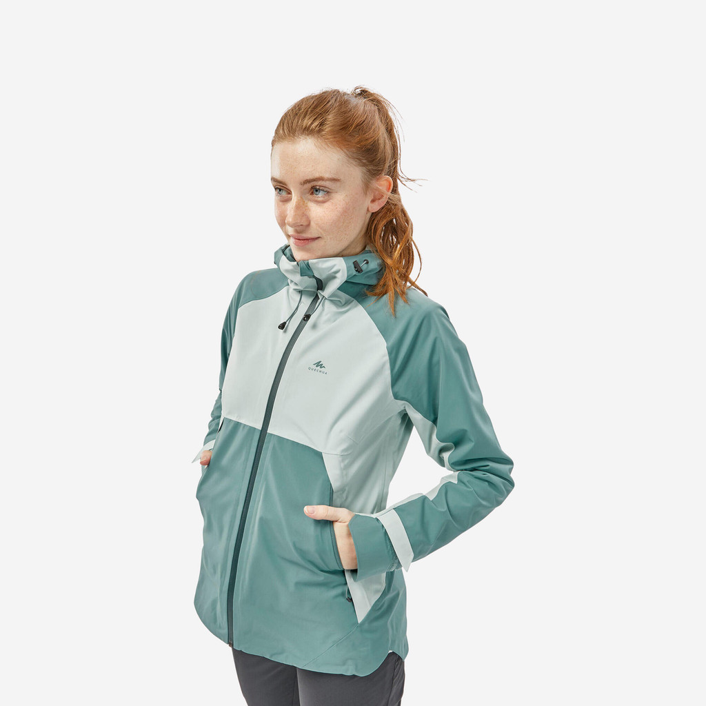 แจ็คเก็ตรุ่น เอ็มเอช500 สีเขียว - เขียว,เขียวขี้เถ้า | Women's Jacket MH500 Green - Ash Green,green