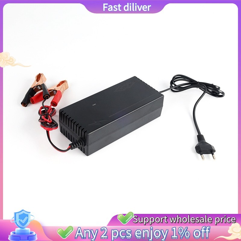 14.6V 10A Lifepo4 เครื่องชาร์จแบตเตอรี่ฟอสเฟตเหล็กสําหรับ 12.8V 4S สกู๊ตเตอร์รถพลังงานแสงอาทิตย์ Storage Charger EU Plug