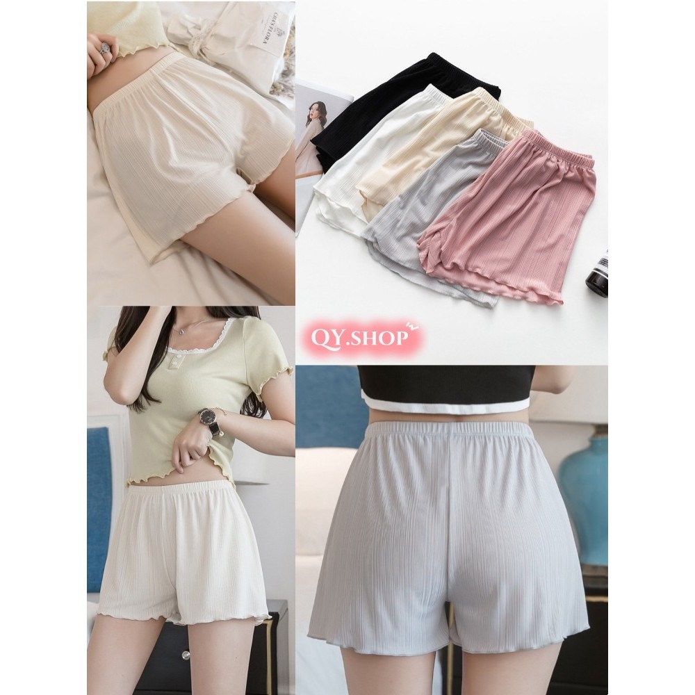 QY.Shop สินค้าราคาพิเศษ กางเกงนอน กางเกงซับใน กางเกงเอวยางยืด ใส่สบาย เอวฟรีไซร์ "KK5030"