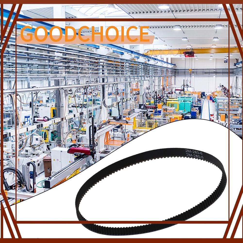 GOODCHOICE 2GT ปิด Loop Synchronous Timing Belt 2 มม.Pitch 6 มม.กว้าง 3D Pri nter Pulley