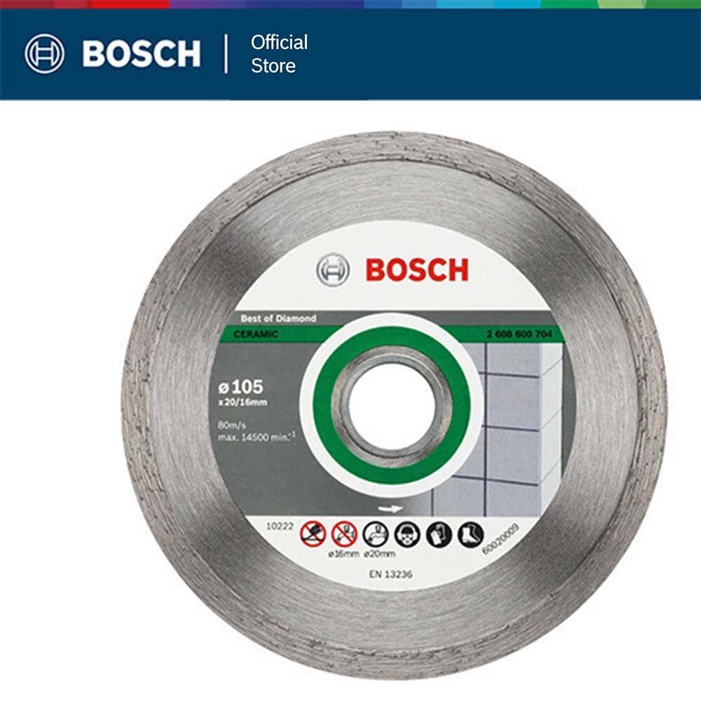 BOSCH ใบเพชร 4" Best for เซรามิก สินค้า