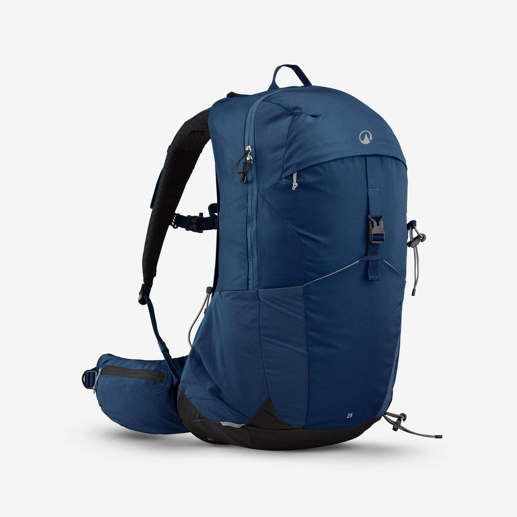 เป้เดินป่ารุ่น MH500 ขนาด 25 ลิตร (สีน้ำเงิน) - น้ำเงินมิดไนท์บลู | 25L Hiking Backpack MH500 - Blue
