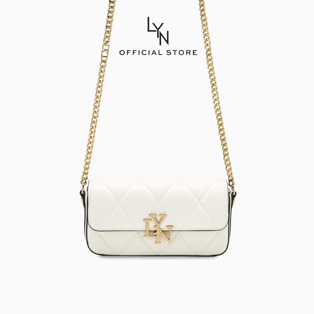 LYN - Rexha Flap Phone With Chain กระเป๋าสตางค์มีโซ่ Rexha Flap Phone With Chain (LL24CWF039)