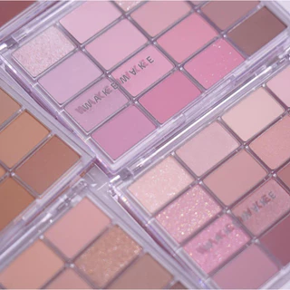 ของแท้📣 Wakemake Soft Blurring Eye Palette พาเลท 16 หลุม #VV