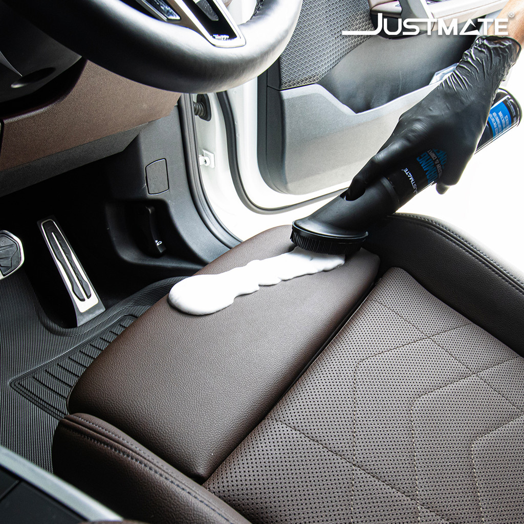 [JUSTMATE]  FOAMING CLEANER ผลิตภัณฑ์ทำความสะอาดภายในรถยนต์ เบาะ คอนโซล พรมปูพื้นรถยนต์ - ภาพย่อย 3