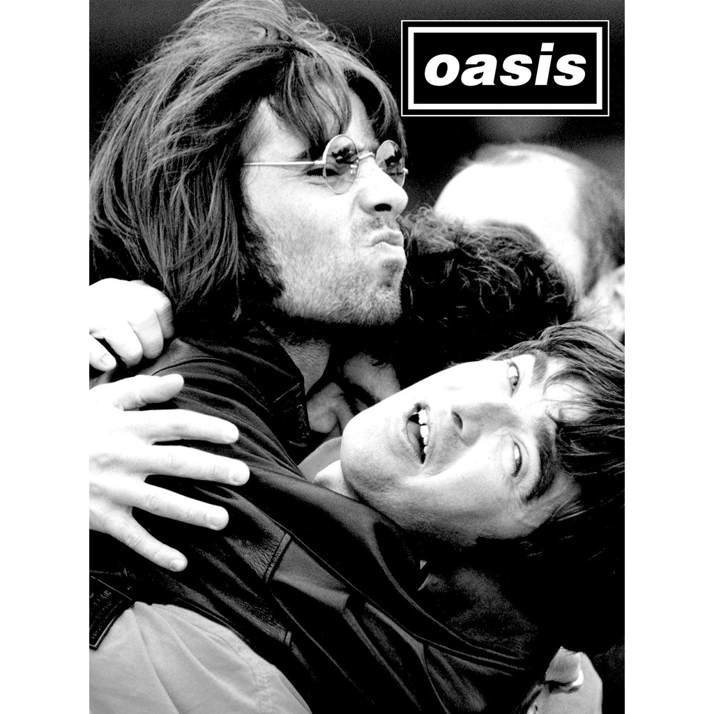 โปสเตอร์วงOasis โอเอซิส Poster Liam Noel Gallagher ร้านคนไทย รับทำโปสเตอร์ รับทำกรอบตามขนาด