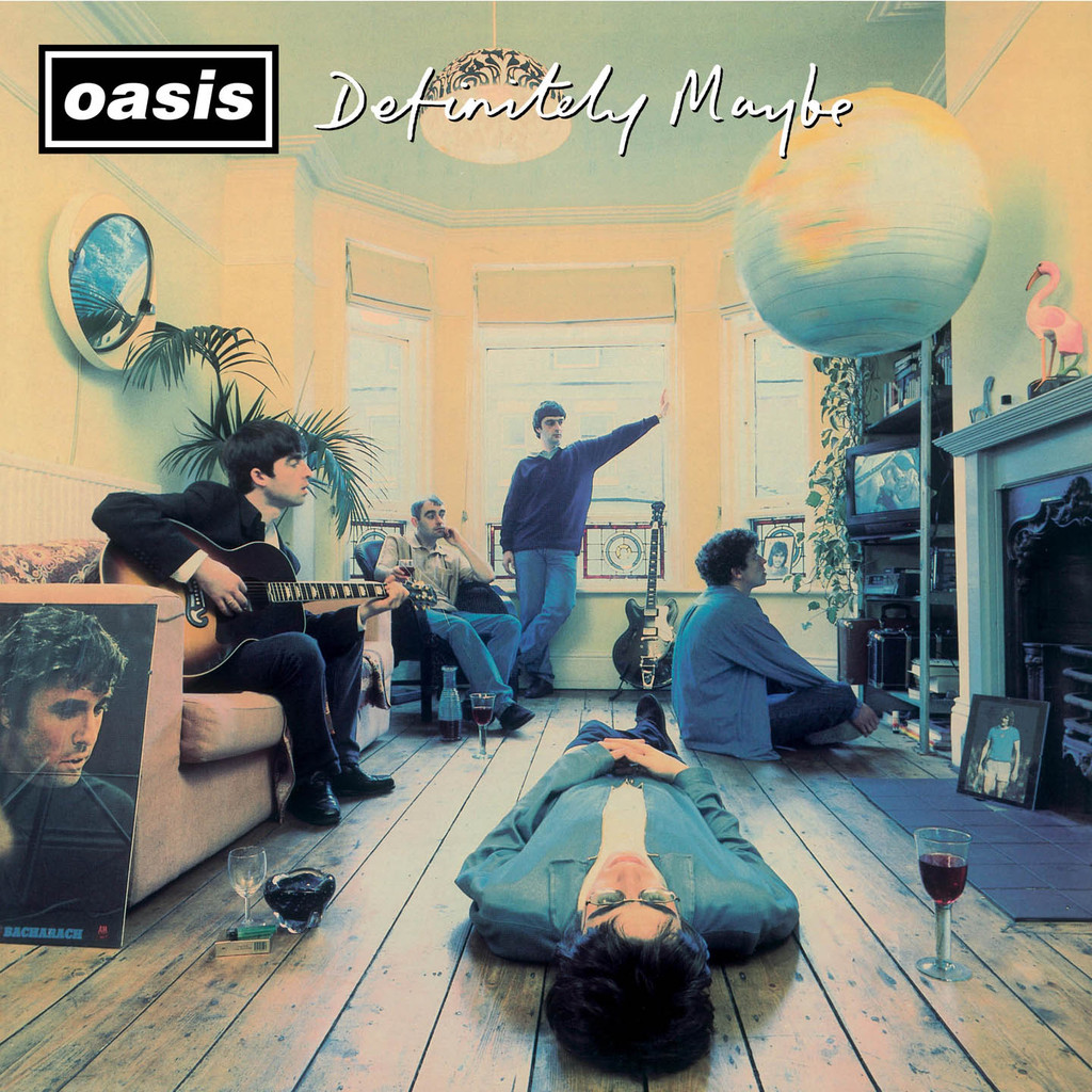 โปสเตอร์วงOasis โอเอซิส Poster Definitely Maybe ร้านคนไทย รับทำโปสเตอร์ รับทำกรอบตามขนาด