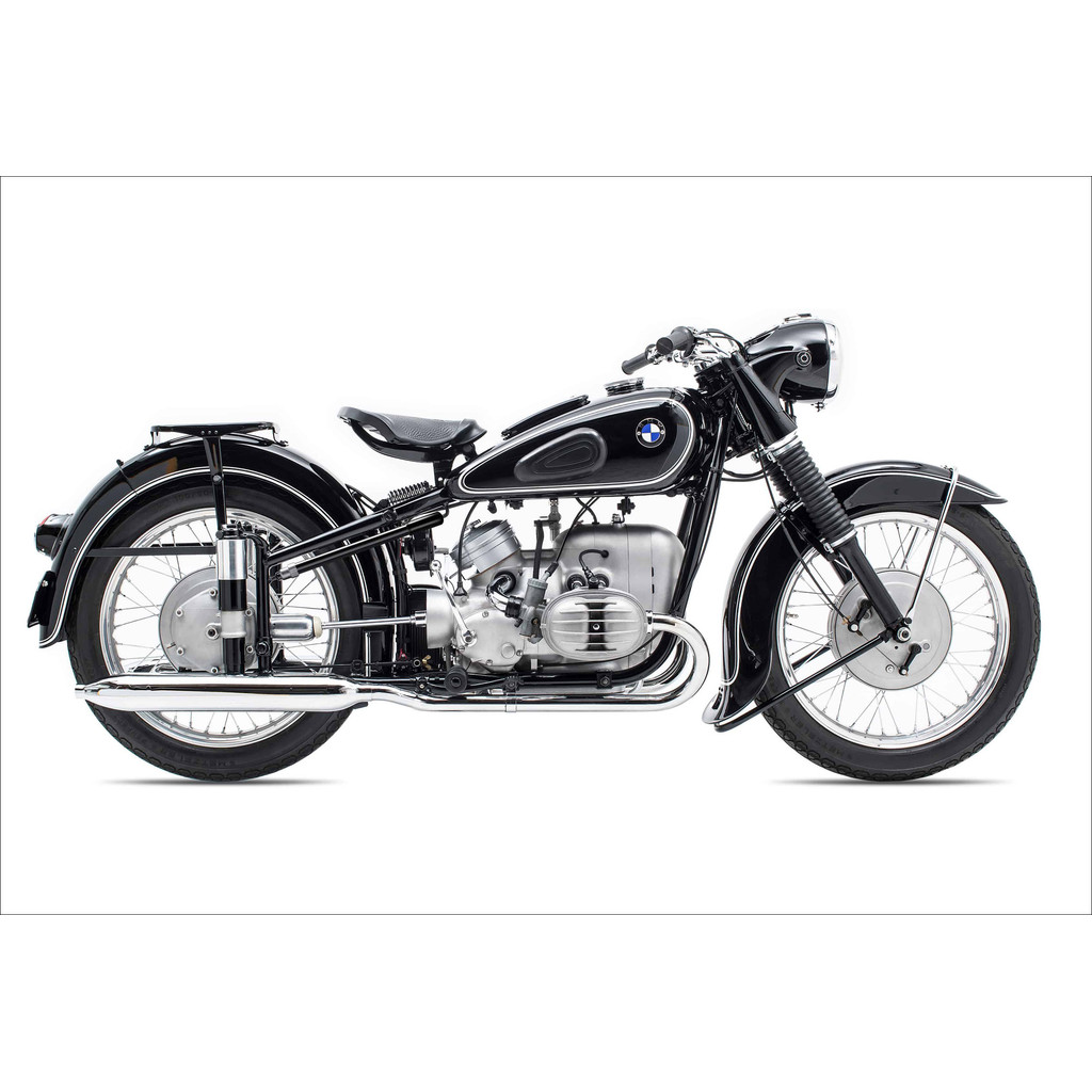 โปสเตอร์รถมอเตอร์ไซค์BMW R51/3 R67 R68 R50 R60 R69S Classic คลาสสิก รับทำโปสเตอร์ รับทำกรอบตามขนาด