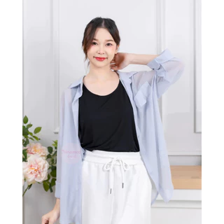 🍒Ninamee เสื้อกล้ามไซส์ใหญ่ อก 38-45 นิ้ว ผ้านุ่ม ผ้ายืด ใส่สบายๆ เสื้อกล้ามคอกลม เสื้อยืดสาวอวบ#NN33