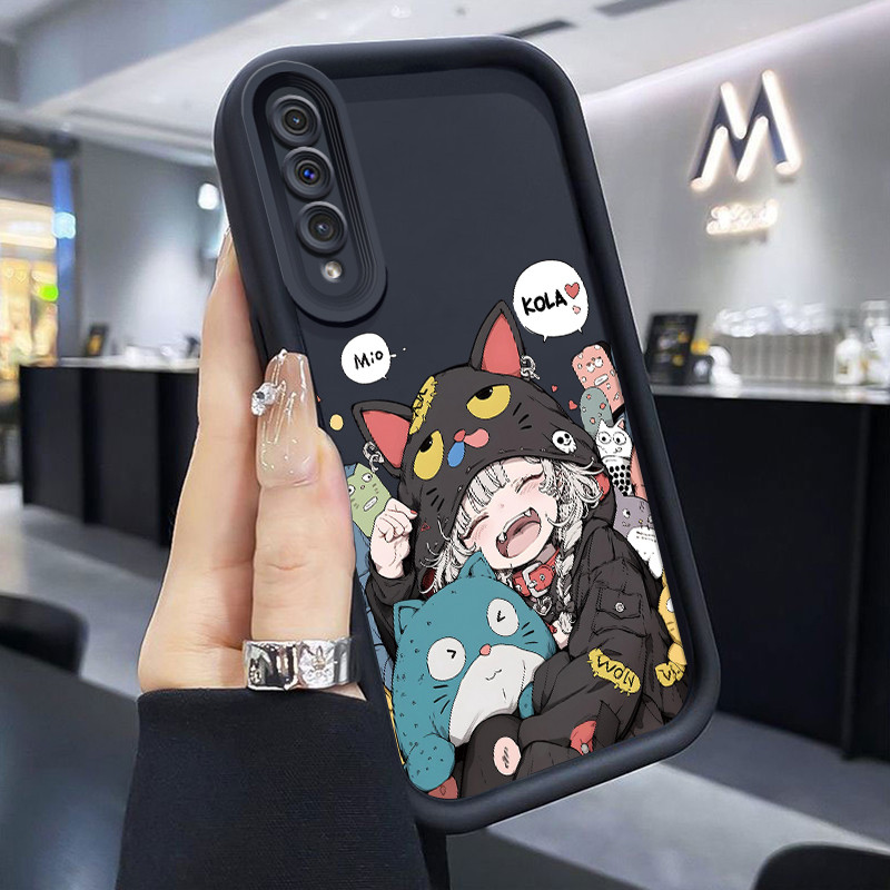 เคสสำหรับ Samsung Galaxy A50 A50s A30s เคสโทรศัพท์กันกระแทกดีไซน์รูปตัวการ์ตูนจากการ์ตูนอะนิเมะ