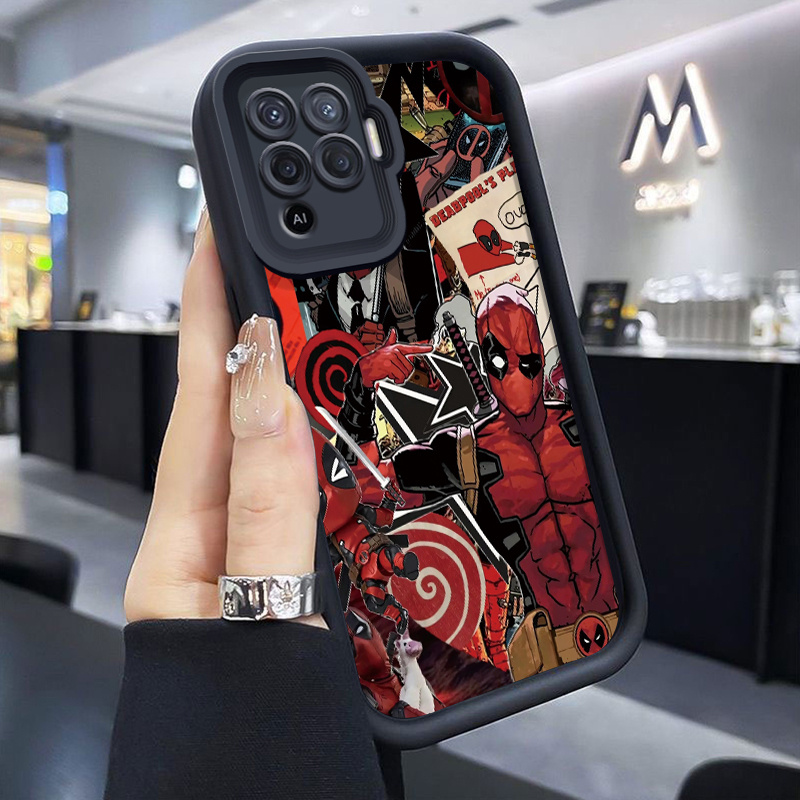 เคสสำหรับ OPPO A94 F19 Pro Reno 5F Reno 5 Lite เคสนิ่มซิลิโคนเคสโทรศัพท์มีลายลายสไปเดอร์แมน