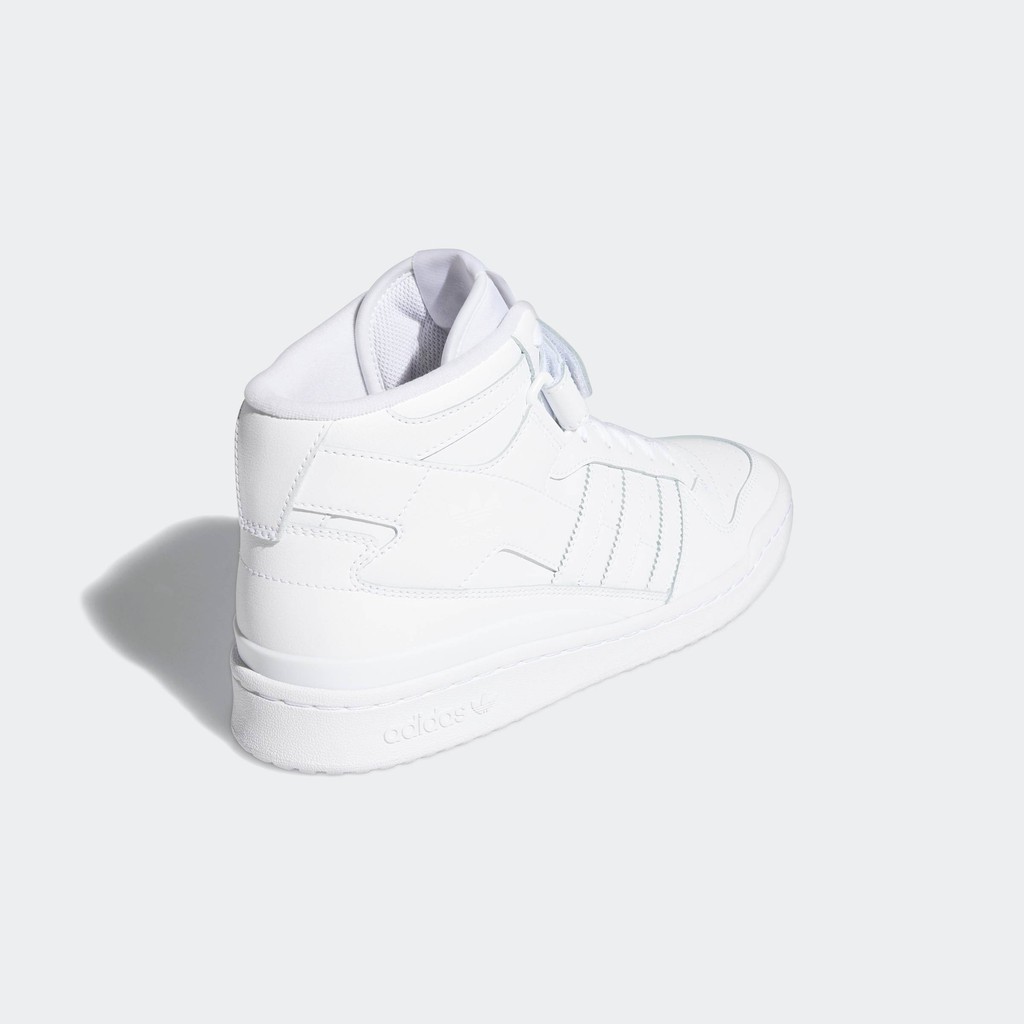 adidas Basketball Forum Mid Shoes Men White FY4975 - รูปที่ 4