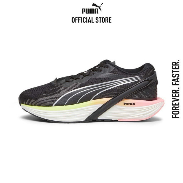 PUMA RUNNING - รองเท้าวิ่งผู้หญิง Run XX NITRO 2 Women's Running Shoes สีดำ - 37848201