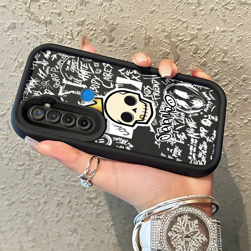 เคสสำหรับ Realme 5 5i 5s 6i C3 C3i Narzo 10 Narzo 10A Narzo 20A เคสโทรศัพท์แบรนด์อินเทรนด์ส่วนบุคคล