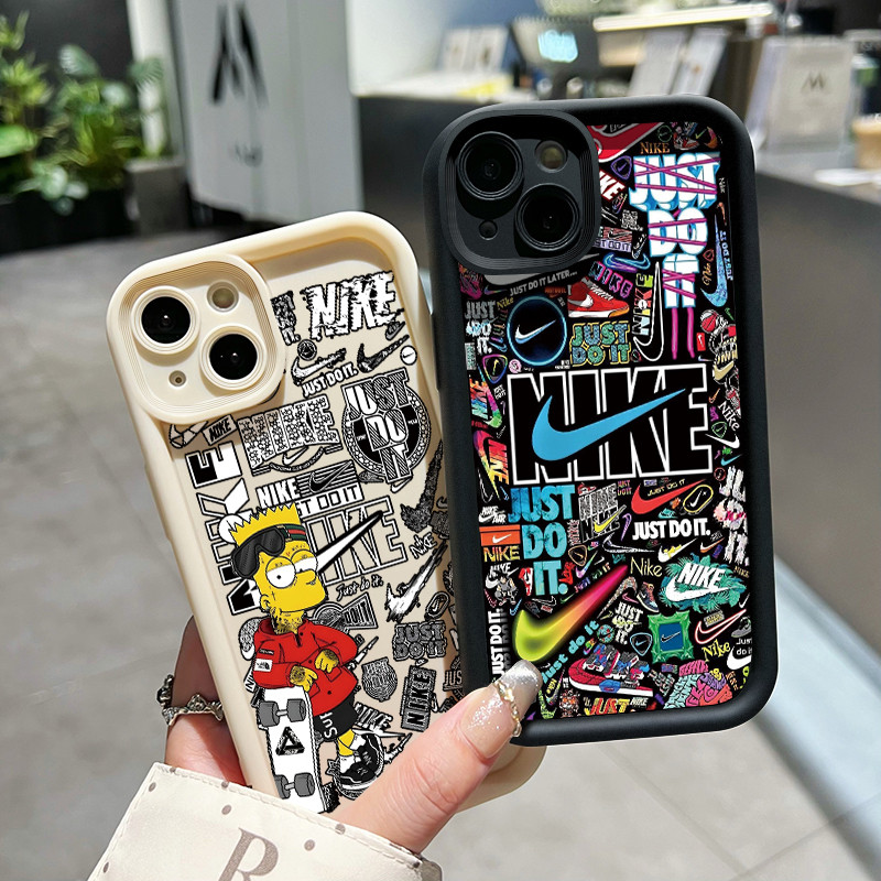 เคสสำหรับ Samsung Galaxy A21S เคสโทรศัพท์ซิลิโคนป้องกันรอยขีดข่วนแบรนด์อินเทรนด์ - รูปที่ 6