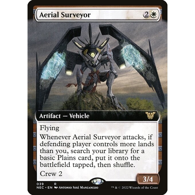 [Neon Dynasty Commander] - [NEC] - (R) -[Aerial Surveyor] -  [2022]
