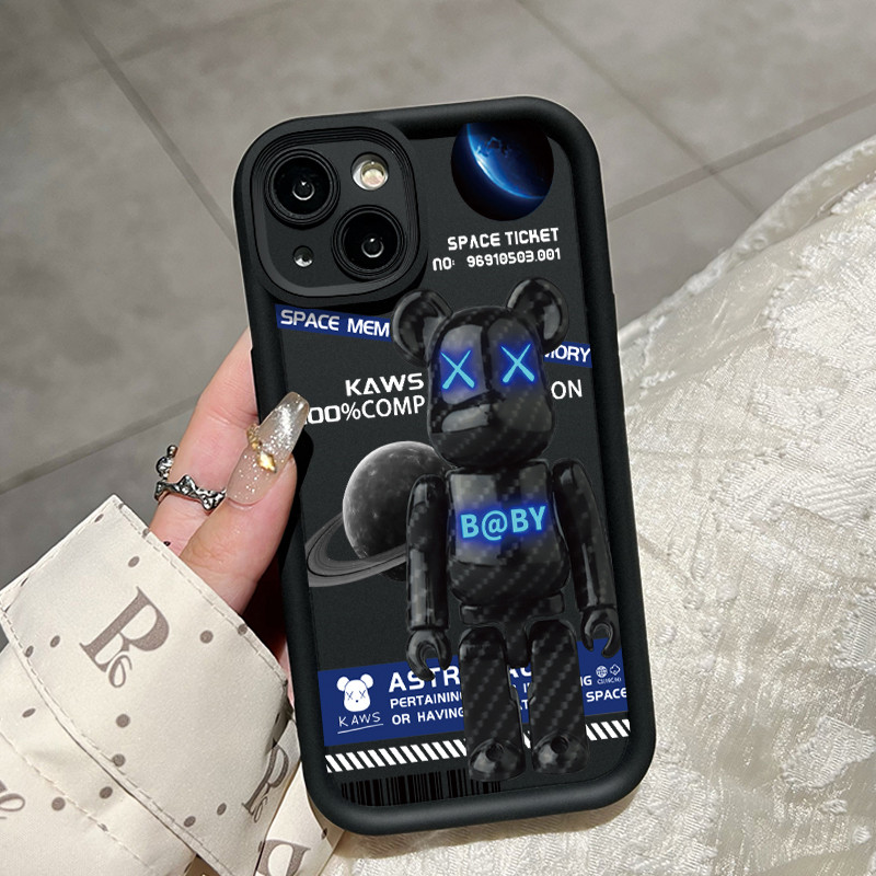 เคสสำหรับ VIVO Y02 VIVO Y02A VIVO Y02T Y02s เคสซิลิโคนนิ่มกันกระแทกแฟชั่นเคสโทรศัพท์หมีรุนแรงใหม่ - รูปที่ 7