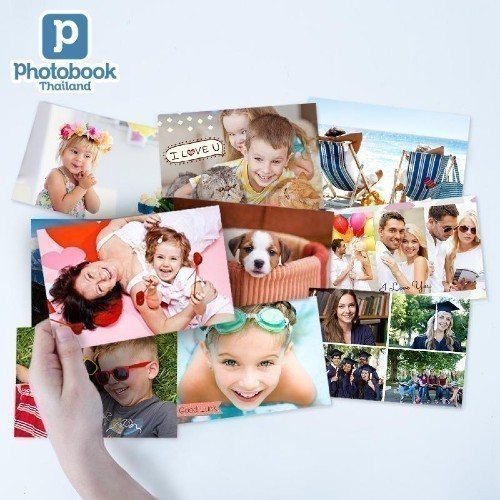 Photobook: อัดรูป 4x6 นิ้ว (4R) ปริ้นรูป ล้างรูป ทำรูป ผ่านคอมหรือมือถือ - จำนวน 100 ใบ