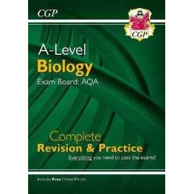 A-Level Biology: AQA Year 1 & 2 Complete Revision & Practice with Online Edition (Cgp Aqa A-level Bi