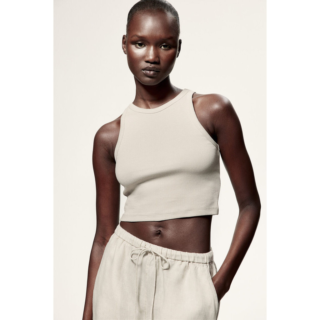 H&M Woman Cropped vest top 1049251_11