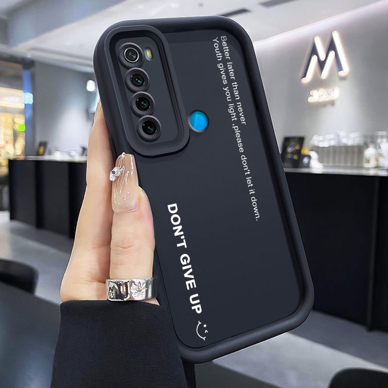 เคสสำหรับ Xiaomi Redmi Note 8 Redmi Note 8T Redmi Note 8 Pro เคสป้องกันการกระแทกซิลิโคนป้องกันลายนิ้วมือที่เรียบง่าย