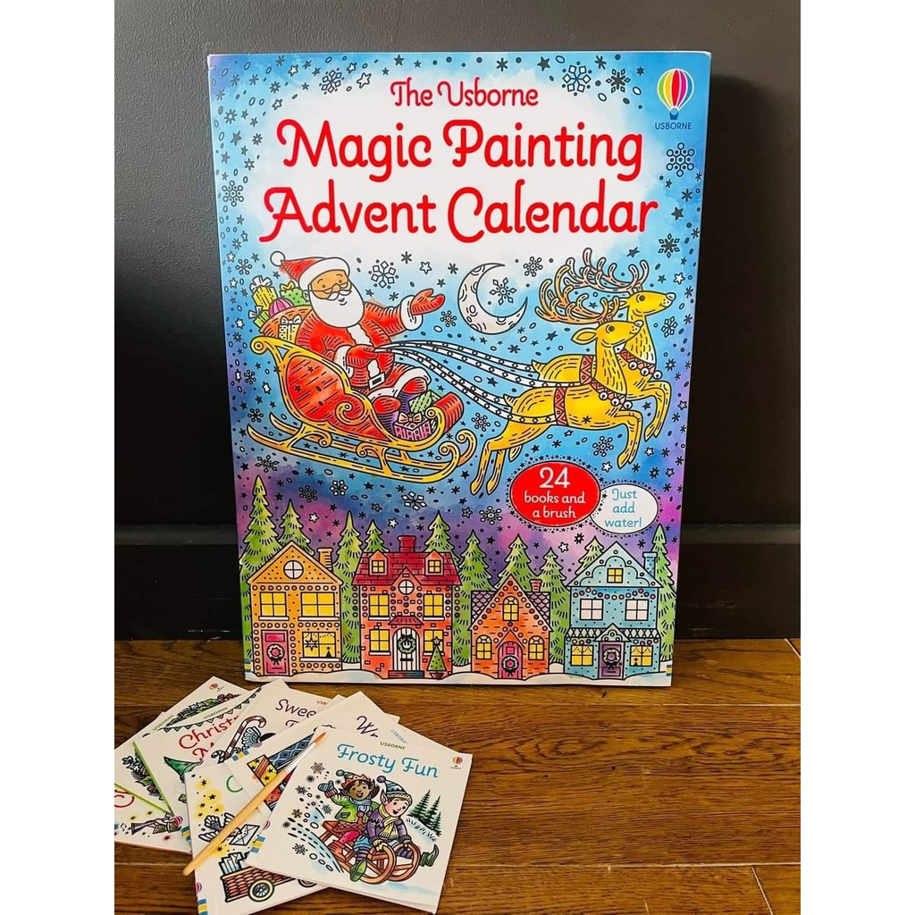 ปฎิทินตั้งโต๊ะ MAGIC PAINTING ADVENT CALENDAR