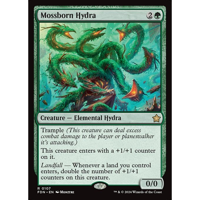 [Foundation] - [FDN] - (R) - [Mossborn Hydra] - [2024]