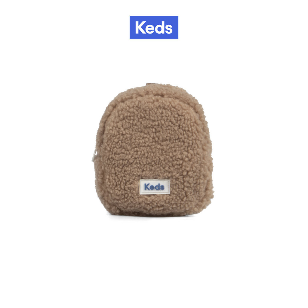 KEDS กระเป๋า รุ่น FUR MINI POUCH สีน้ำตาล ( F24ACB02011 )