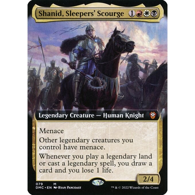 [Dominaria United Commander] - [DMC] - (M) - [Shanid, Sleepers' Scourge] - [2022]