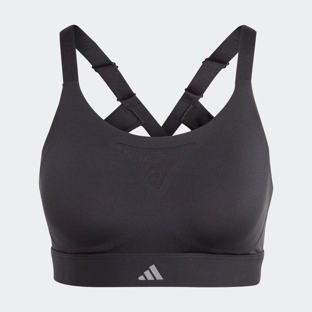 adidas เทรนนิง สปอร์ตบราซัพพอร์ตระดับสูง Tailored Impact ผู้หญิง สีดำ HS7266