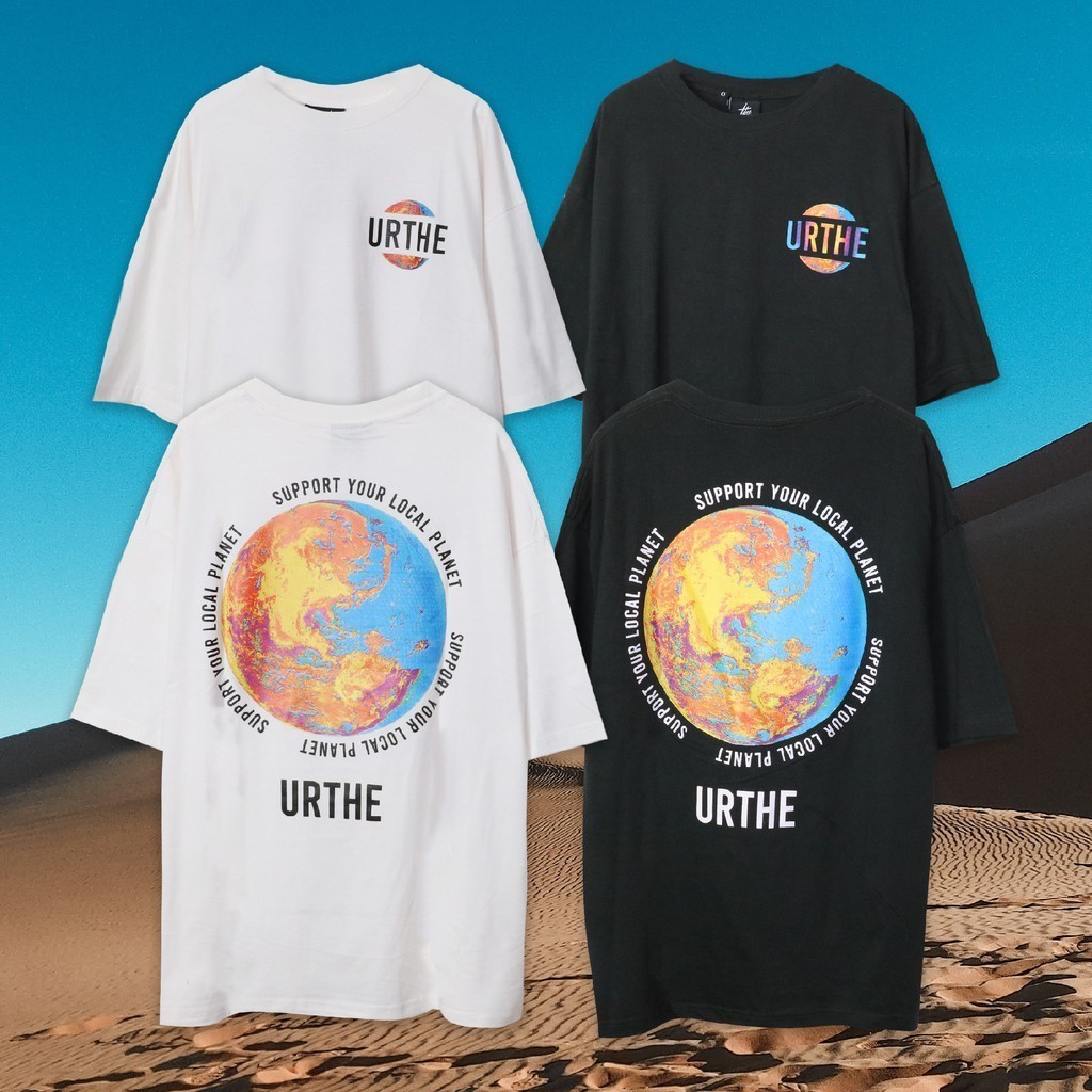 เสื้อเชิ้ต Urthe - เสื้อยืด รุ่น EARTH CRISIS ผ้าฝ้าย 100% S-5XL